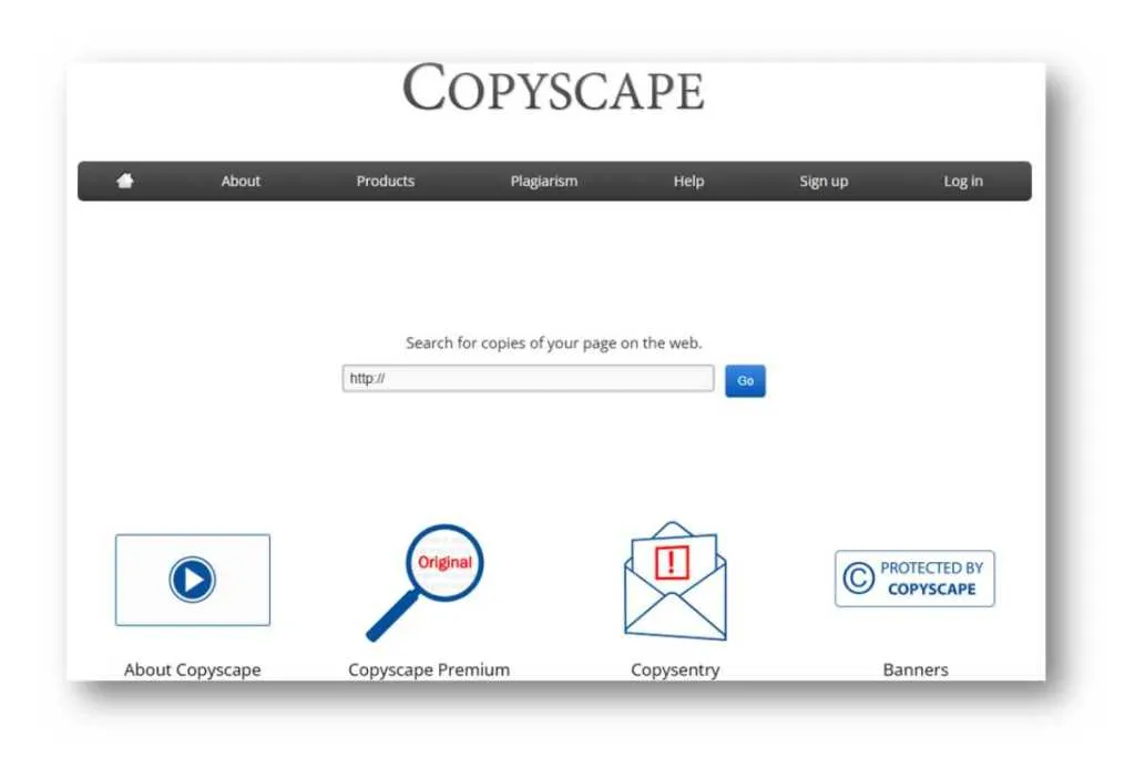 Copyscape is a well-known plagiarism checker that offers a free version with limited features. 