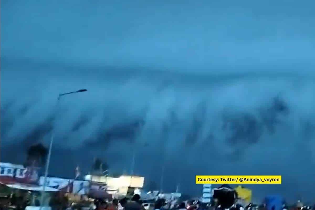 Video What are shelf clouds that appeared in Haridwar?